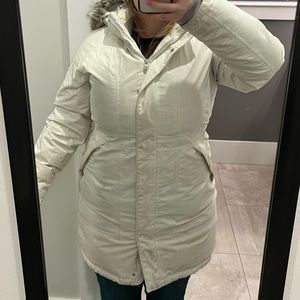 North Face goose down Large coat